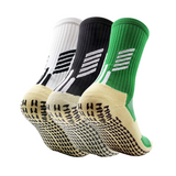 3 Pack Kids Football Grip Socks With Silicon Nubs-FOURMINT